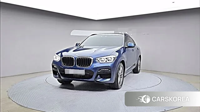 BMW X4 (G02) 2020 Синий из Кореи