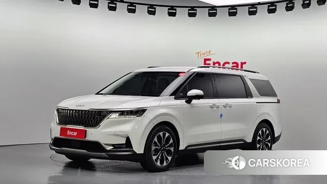 Kia Carnival 4th generation 2023 Белый из Кореи