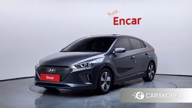 Hyundai Ionic Hybrid 2018 Серый из Кореи