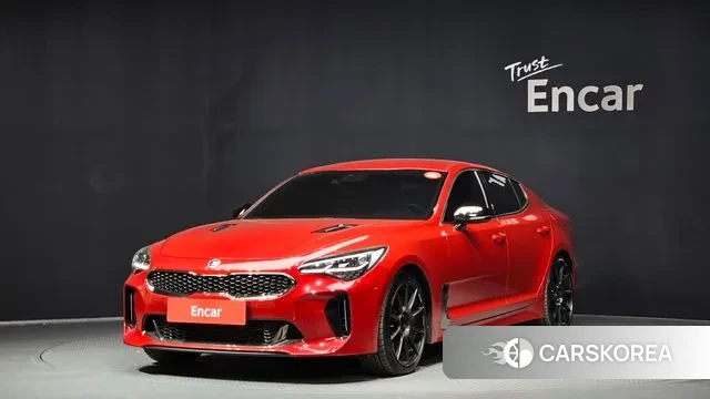 Kia Stinger 2019 Красный из Кореи