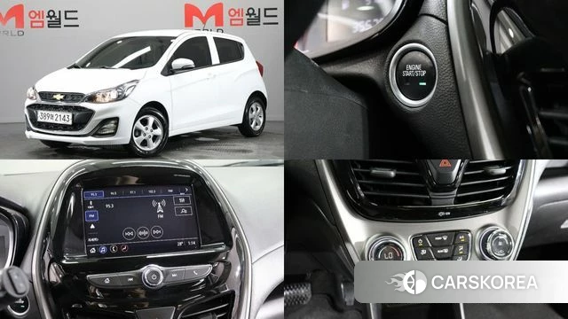Chevrolet (GM Daewoo) The New Spark 2020 Белый из Кореи