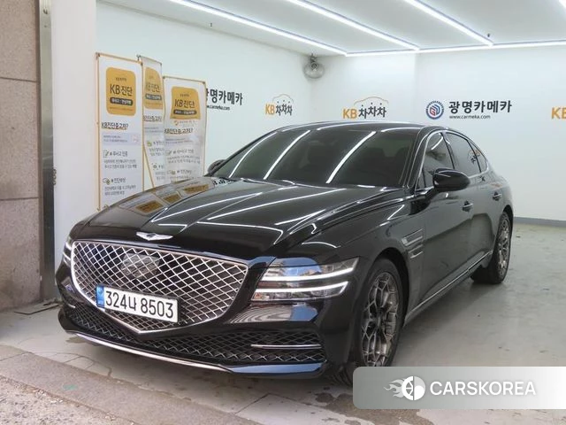 Genesis G80 (RG3) 2021 Черный из Кореи