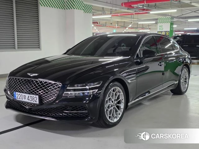 Genesis G80 (RG3) 2021 Черный из Кореи