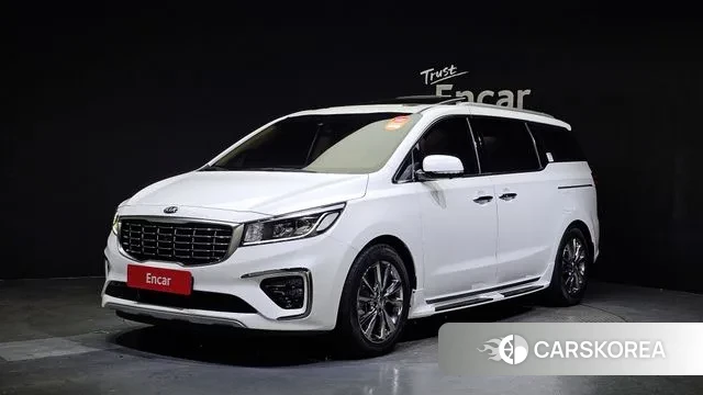 Kia The New Carnival 2019 Белый из Кореи