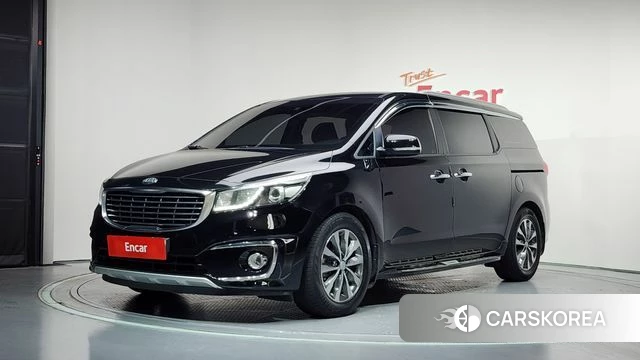 Kia All New Carnival 2018 Черный из Кореи