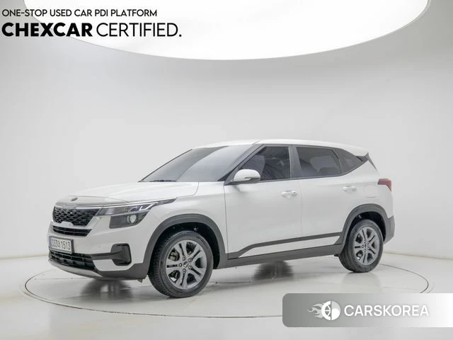 Kia Seltos 2021 Белый из Кореи