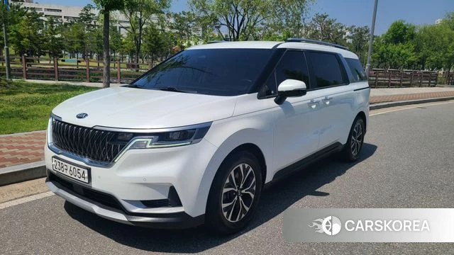 Kia The New Carnival 2021 Белый из Кореи