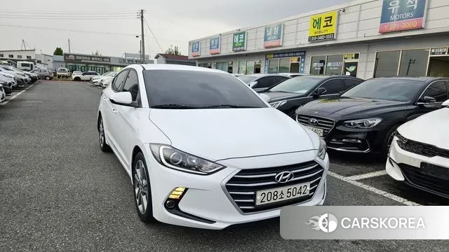 Hyundai Avante AD 2018 Белый из Кореи