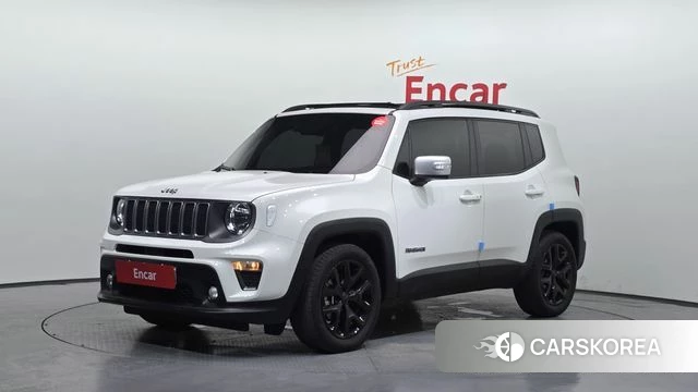 Jeep Renegade 2022 Белый из Кореи