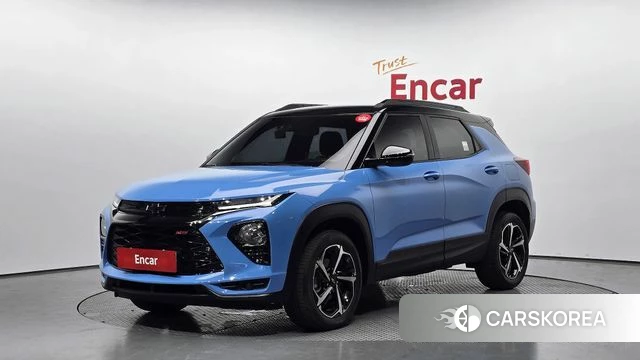 Chevrolet (GM Daewoo) Trailblazer 2022 Синий из Кореи