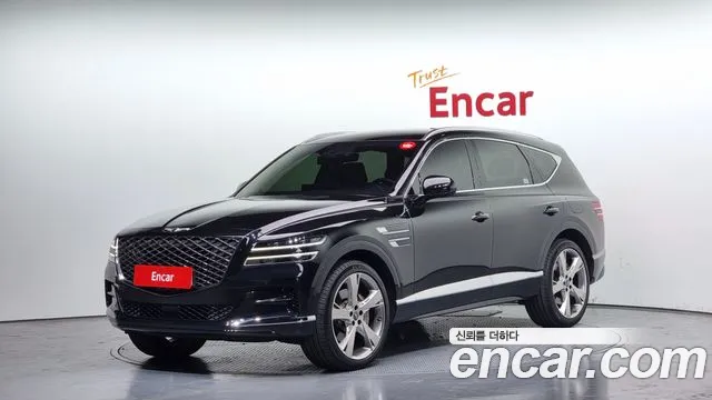 Genesis GV80 2021 Черный из Кореи