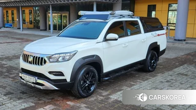 Ssangyong Rexton Sports Cannes 2020 Белый из Кореи