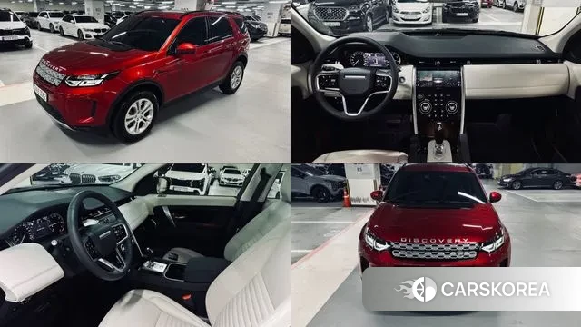 Land Rover Discovery Sports 2nd Generation 2023 Красный из Кореи