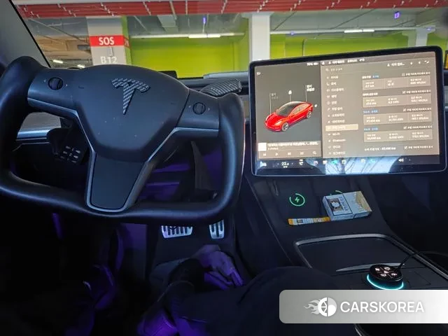 Tesla Model 3 2021 Белый из Кореи