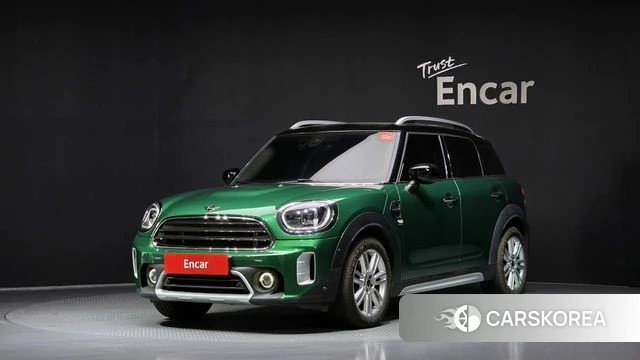 Mini Cooper Countryman 2024 Зеленый из Кореи