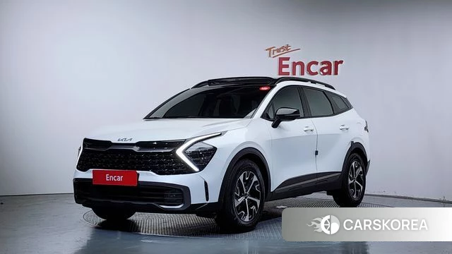 Kia Sportage 5th Generation Hybrid 2023 Белый из Кореи
