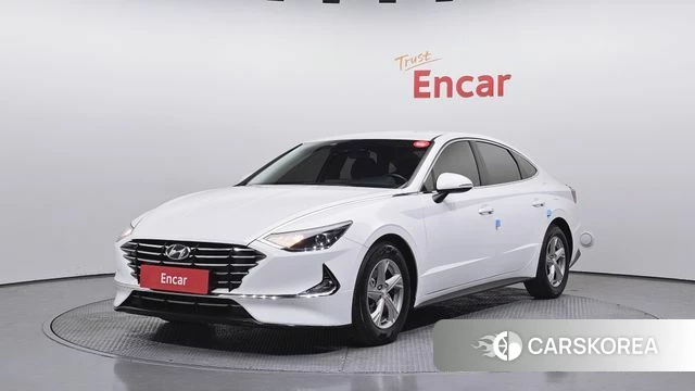 Hyundai Sonata (DN8) 2021 Белый из Кореи