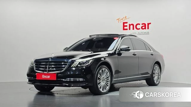 Mercedes-Benz S-Class W222 2018 Черный из Кореи