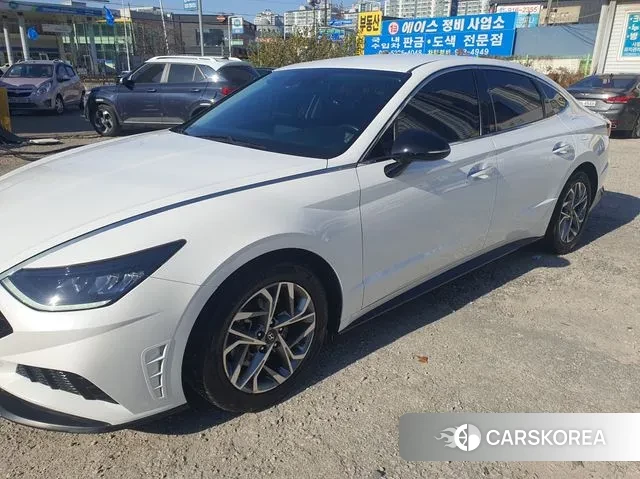Hyundai Sonata (DN8) 2022 Белый из Кореи