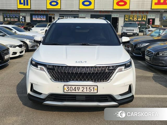 Kia Carnival 4th generation 2022 Белый из Кореи
