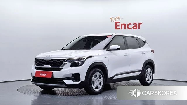 Kia Seltos 2022 Белый из Кореи