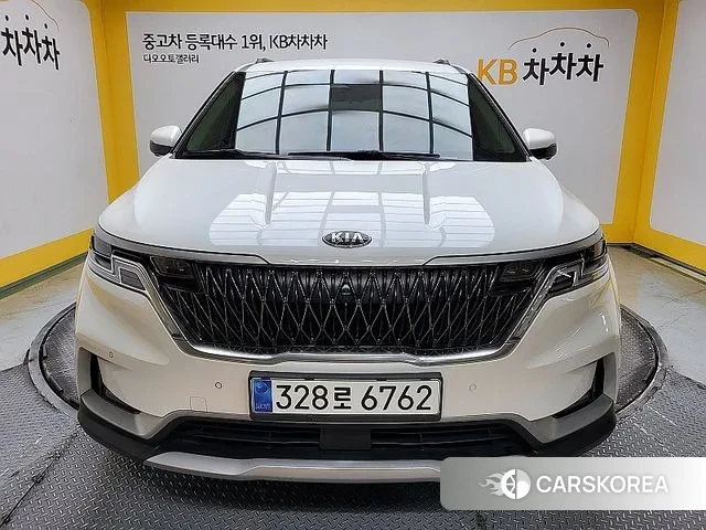 Kia Carnival 4th generation 2020 Жемчужный цвет из Кореи