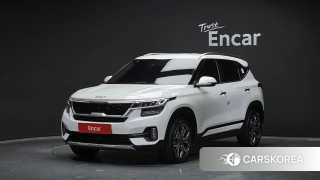 Kia Seltos 2021 Белый из Кореи