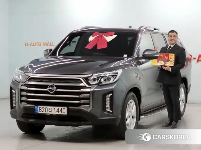 Ssangyong The New Rexton Sport 2022 Серый из Кореи