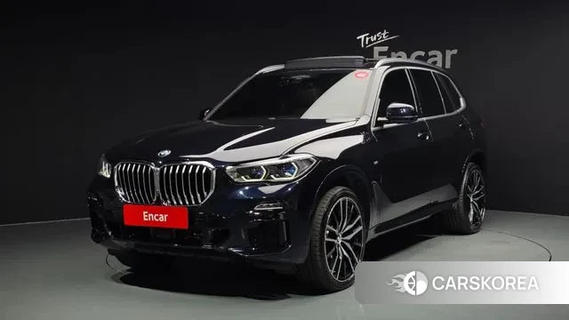 BMW X5 (G05) 2021 Черный из Кореи