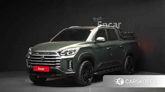 Ssangyong The New Rexton Sports Cannes 2021 Зеленый из Кореи