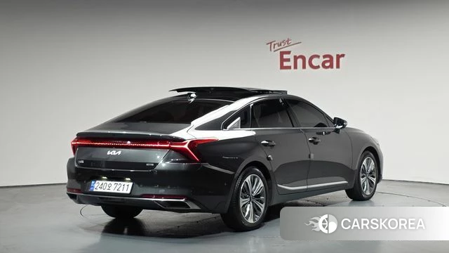 Kia K8 Hybrid 2023 Серый из Кореи