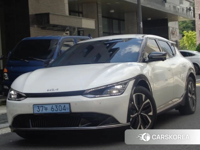 Kia EV6 2022 Белый из Кореи