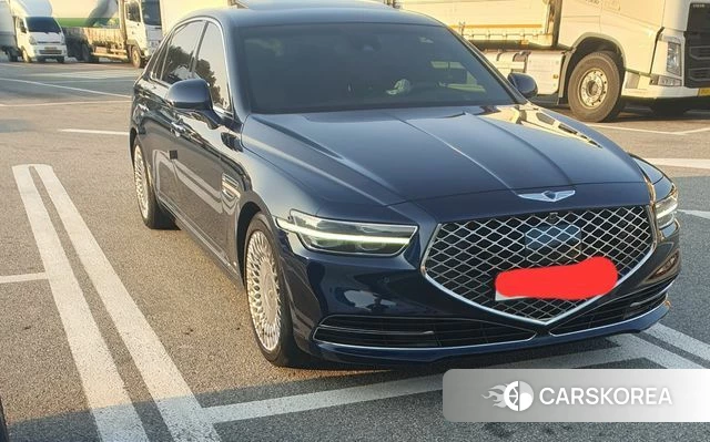 Genesis G90 2020 Синий нефрит из Кореи
