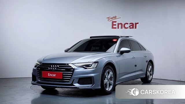 Audi A6 (C8) 2021 Серебряный из Кореи