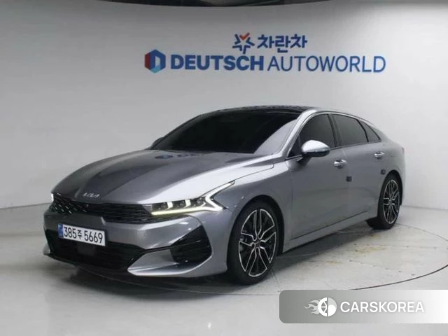 Kia K5 3rd generation 2021 Серебристо-серый из Кореи