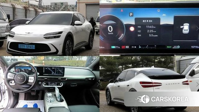 Genesis GV60 2021 Белый из Кореи