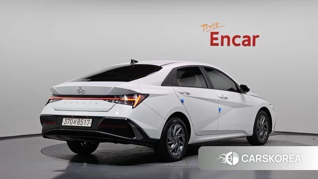 Hyundai The New Avante (CN7) 2023 Белый из Кореи