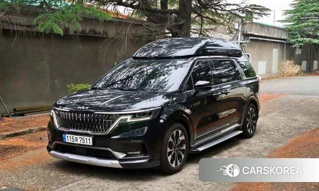 Kia Carnival 4th generation 2022 Черный из Кореи