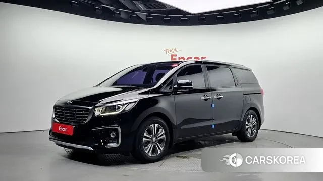 Kia The New Carnival 2019 Черный из Кореи