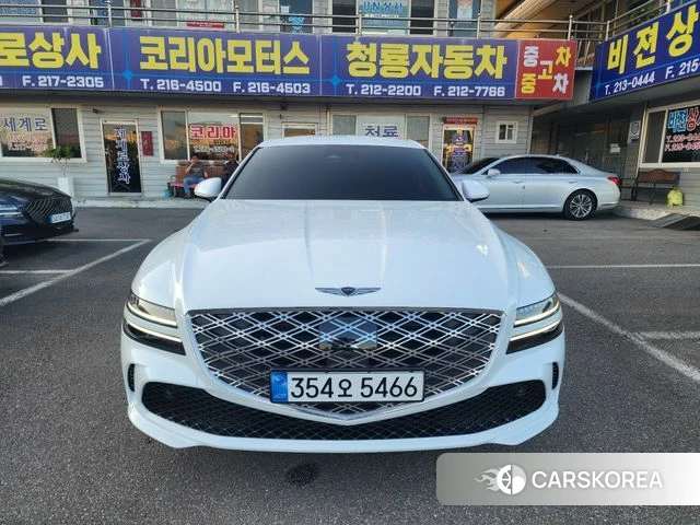 Genesis G80 (RG3) 2024 Жемчужный цвет из Кореи