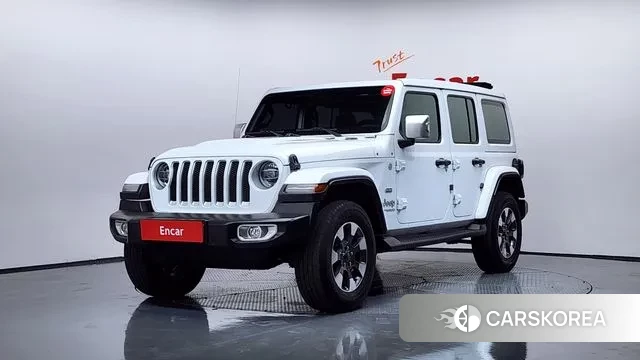 Jeep Wrangler (JL) 2021 Белый из Кореи