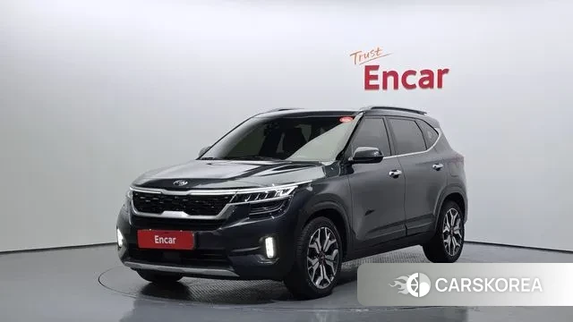 Kia Seltos 2020 Серый из Кореи