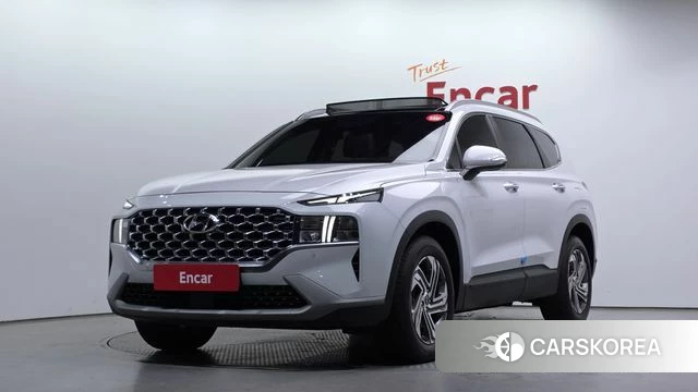 Hyundai The New Santa Fe 2021 Белый из Кореи