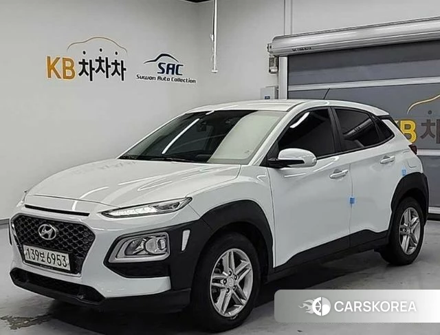 Hyundai Kona 2020 Белый из Кореи