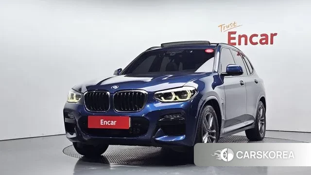 BMW X3 (G01) 2020 Синий из Кореи