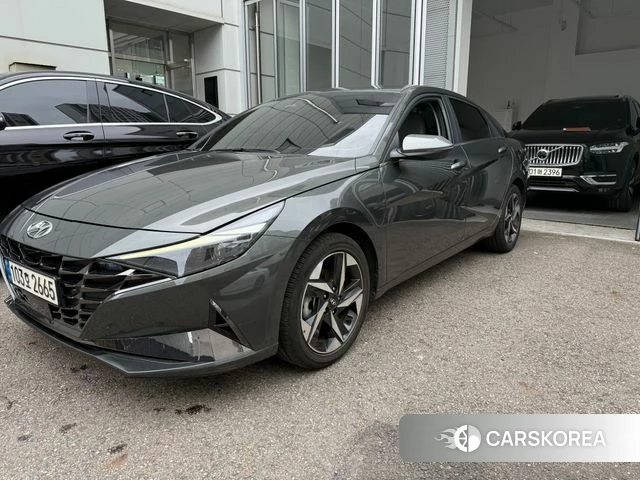 Hyundai Avante (CN7) 2021 Серый из Кореи