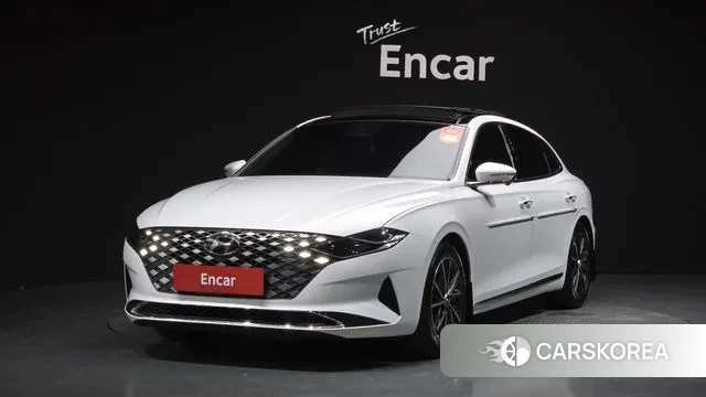 Hyundai The New Grandeur IG 2020 Белый из Кореи