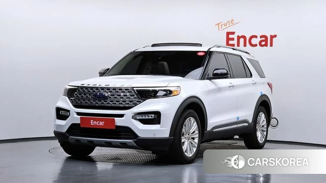 Ford Explorer 6th Generation 2020 Белый из Кореи