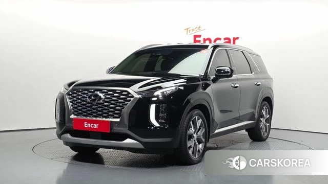 Hyundai Palisade 2022 Черный из Кореи