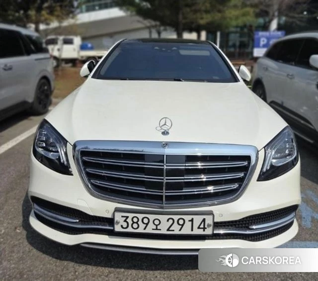 Mercedes-Benz S-Class W222 2019 Белый из Кореи